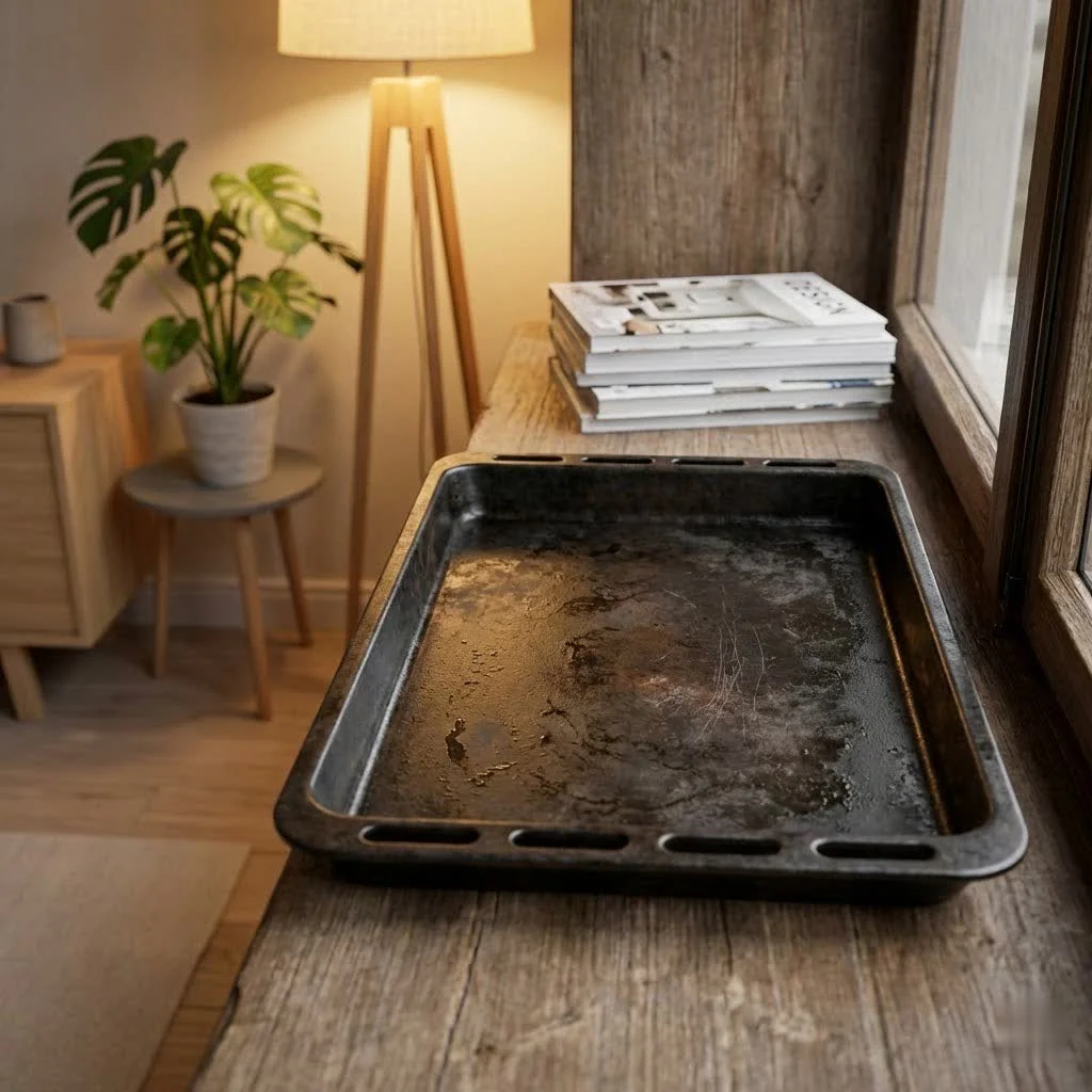Baguette baking trays for crispy crusts