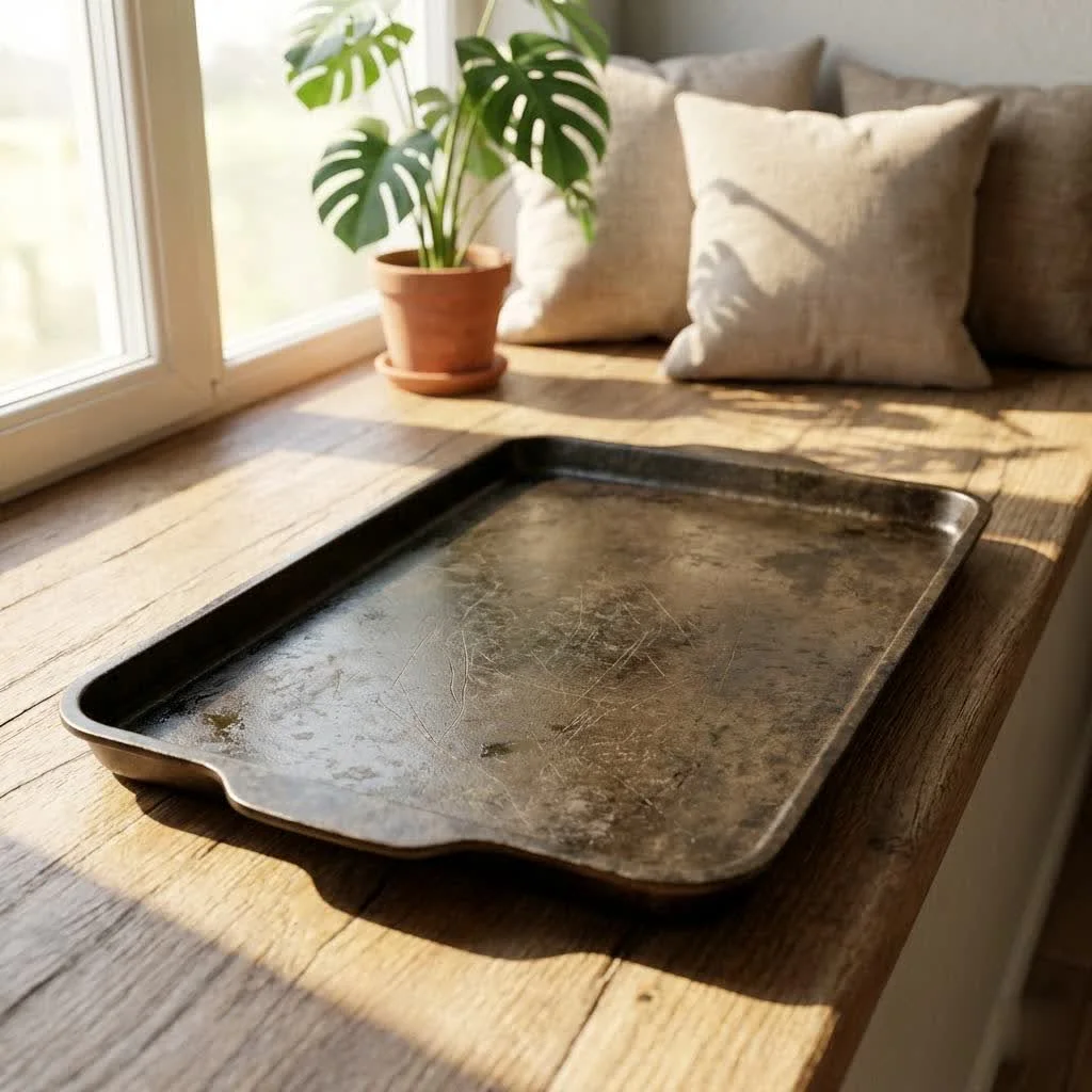 Heavy duty baking trays improve culinary results